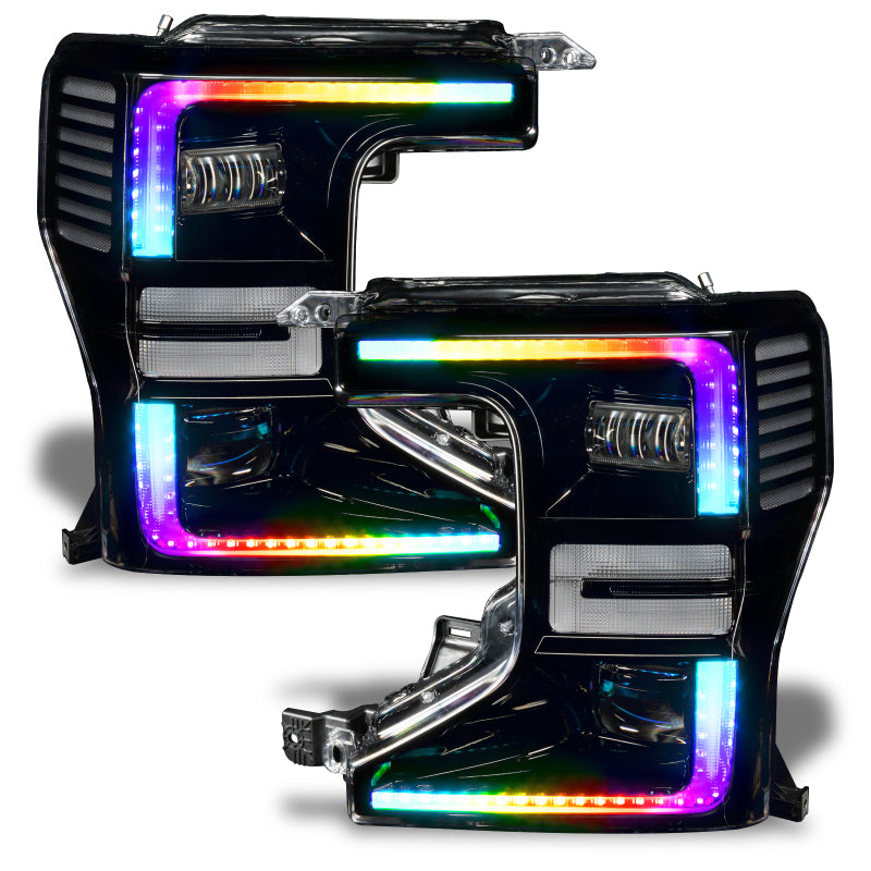 Oracle 2022 Ford F250/350 Super Duty Dynamic ColorSHIFT Headlight DRL Kit w/Switchback ORACLE Lighting Headlights