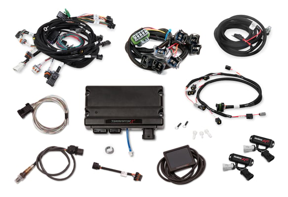Holley EFI Terminator X - Ford Mod Motor 2V Kit 550-1216 HOLLEY Autoparts