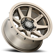 ICON Rebound Pro 17x8.5 6x135 6mm Offset 5in BS 87.1mm Bore Bronze Wheel ICON Wheels - Cast