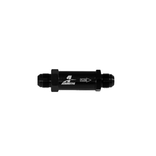 Aeromotive In-Line Full Flow Check Valve (-10 AN Flare) - Black Aeromotive Valves