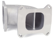 Edelbrock High Flow Intake Elbow 95mm Throttle Body to Square-Bore Flange As-Cast Finish Edelbrock Throttle Bodies