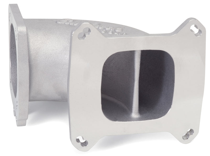 Edelbrock High Flow Intake Elbow 95mm Throttle Body to Square-Bore Flange As-Cast Finish Edelbrock Throttle Bodies
