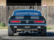 Borla CrateMuffler BBC 396/402/427 ATAK 2.5 inch ID Offset/Center 14in x 4.35in x 9in Oval Muffler Borla Muffler