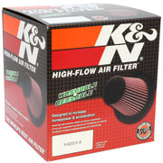 K&N Filter Universal Air Filter Carbon Fiber Top With 6in Flange x 7.5in Base x 6in H K&N Engineering Air Filters - Universal Fit