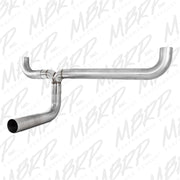 MBRP Universal Full size Pickup T pipe kit AL MBRP Resonators