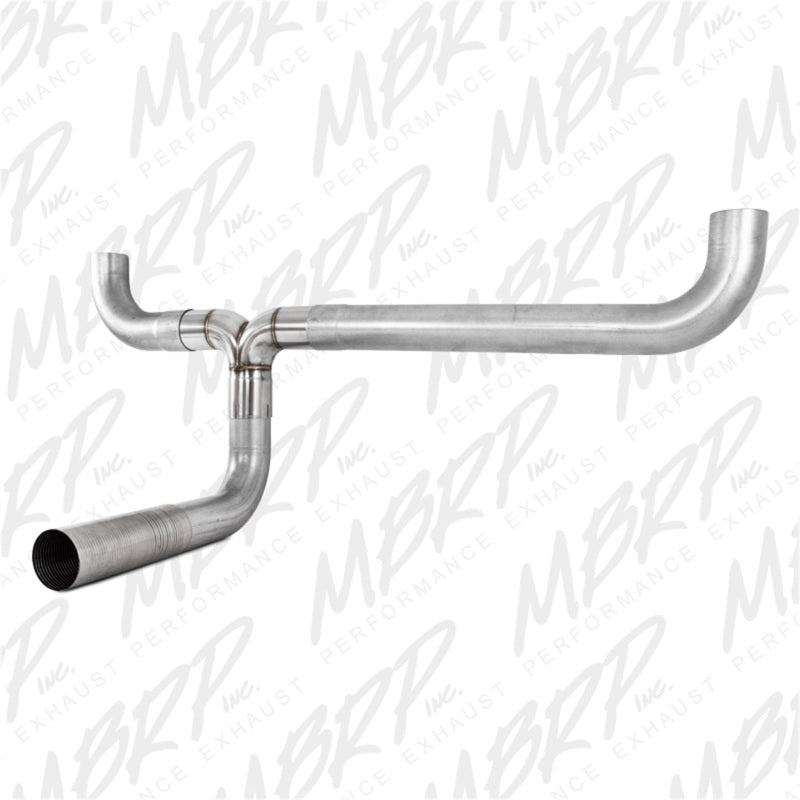 MBRP Universal Full size Pickup T pipe kit AL MBRP Resonators
