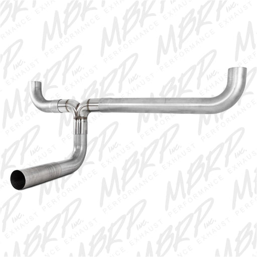 MBRP Universal Full size Pickup T pipe kit AL MBRP Resonators