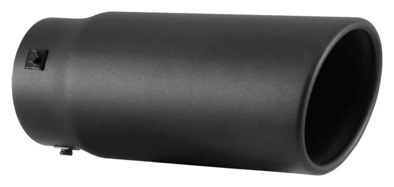 Spectre Exhaust Tip 4-1/2in. OD / Slant - Black Spectre Tips