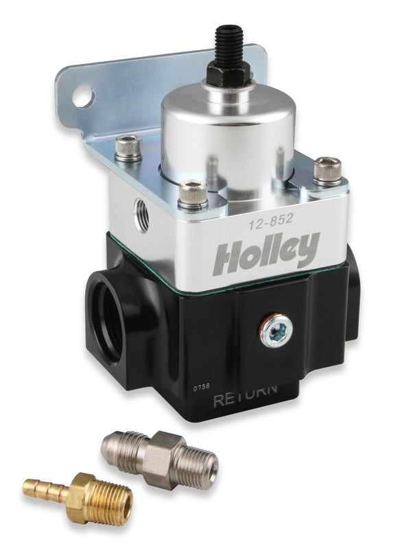 2 Port VR Series Fuel Pressure Regulator 12-852 HOLLEY Autoparts