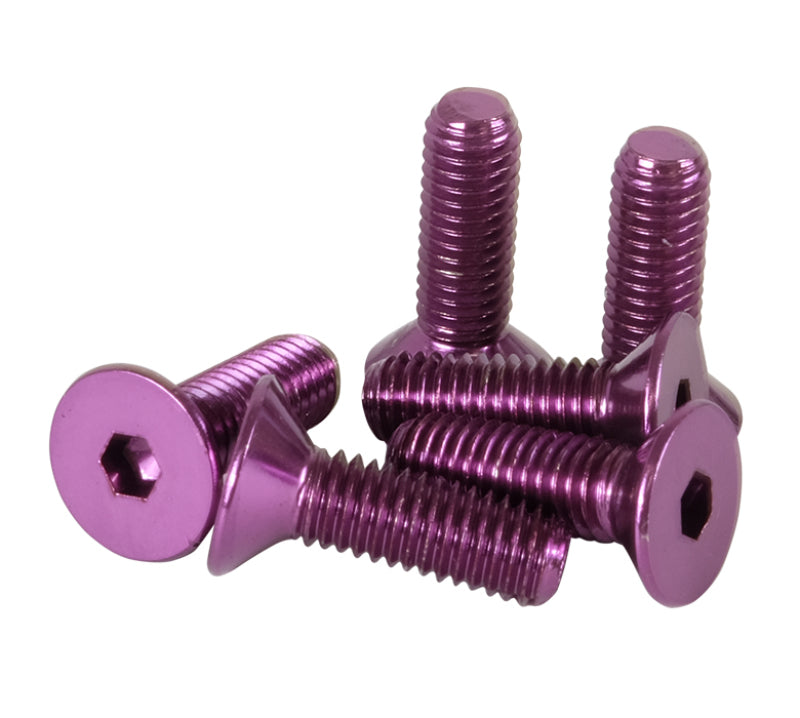NRG Steering Wheel Screw Upgrade Kit (Conical) - Purple NRG Steering Wheels
