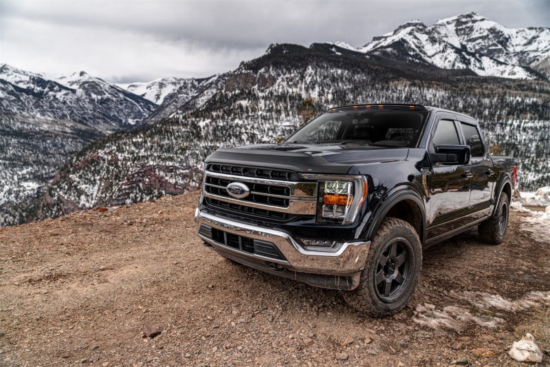 Husky Liners 21-25 Ford F-150 (Excl. 21-25 Trmr/Raptor & Excl. 24-25 Plat/KR) Aeroskin II - Tex. Blk Husky Liners Hood Deflectors