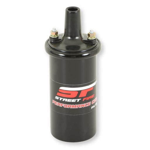 Street Fire High Performance Ignition Coil, Canister style, Black 5524 MSD Autoparts