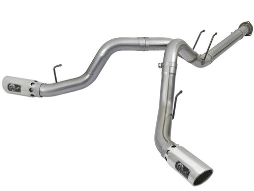 aFe POWER 4in DPF-Back SS Exhaust System 2017 Ford Diesel Trucks V8-6.7L (td) aFe DPF Back