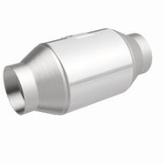 MagnaFlow Premium High Flow Metallic Converter 4in OD - 2.5in In / 2.5in Out Magnaflow Catalytic Converter Universal