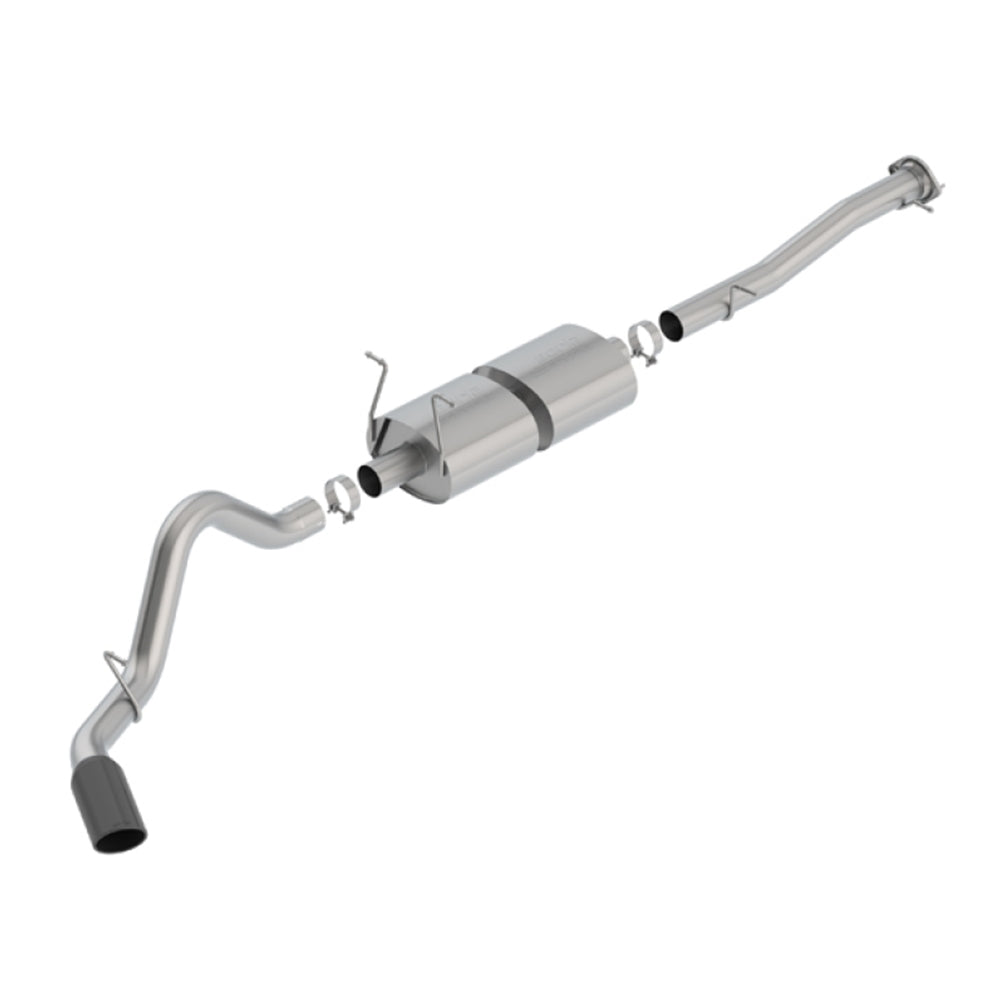 Borla 15-19 Chevy Silverado 2500 6.0L CC/STD Bed/153.7in WB S-Type Catback Exhaust Black Chrome Tip 140762BC