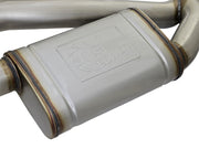 aFe MACHForce XP 3in 304 SS Axle-Back Dual Exhaust (NPP) w/ Polished Tips 16-17 Camaro SS V8-6.2L aFe Axle Back
