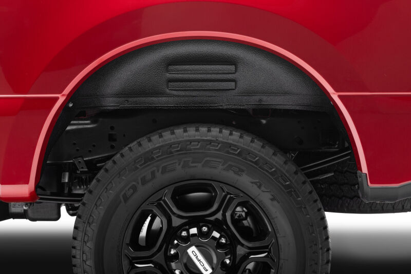 Husky Liners 2017 Ford F-250 Super Duty / 2017 Ford F-350 Super Duty Black Rear Wheel Well Guards Husky Liners Wheel Well Liners