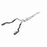 MagnaFlow SYS Cat-Back 2017 Ford F-150 Raptor 3.5L Dual Black Coated 3in Tips Magnaflow Catback
