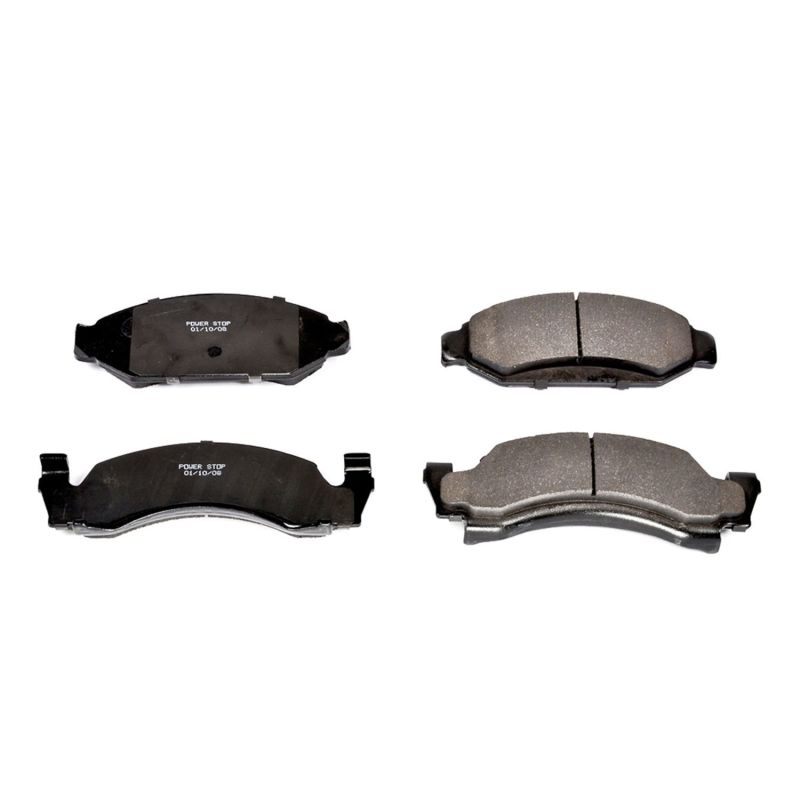 Power Stop 87-93 Ford Bronco Front Z16 Evolution Ceramic Brake Pads PowerStop Brake Pads - OE