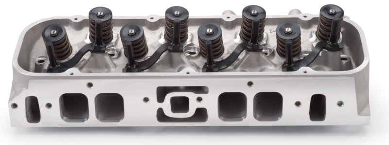 Edelbrock Cyl Head E-Street BB Chevy Oval Port Complete Single Edelbrock Heads