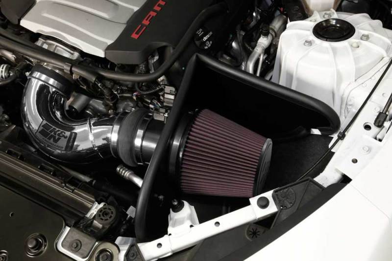 K&N 2016 Chevy Camaro SS 6.2L V8 F/I Typhoon Intake System K&N Engineering Cold Air Intakes