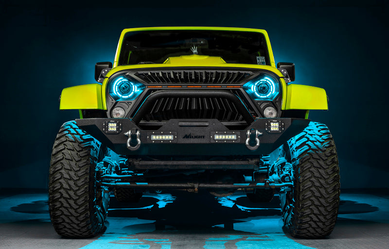 ORACLE Lighting 0718 Jeep Wrangler JK Oculus 7in ColorSHIFT Bi-LED Projector Headlights ORACLE Lighting Light Bars & Cubes