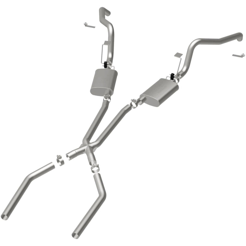 MagnaFlow Sys Cat-Back 67-72 F-Body 2.50inch w/Tru-X Magnaflow Catback