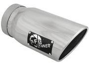 aFe Diesel Exhaust Tip Bolt On Polished 5in Inlet x 6in Outlet x 12in Long aFe Catback