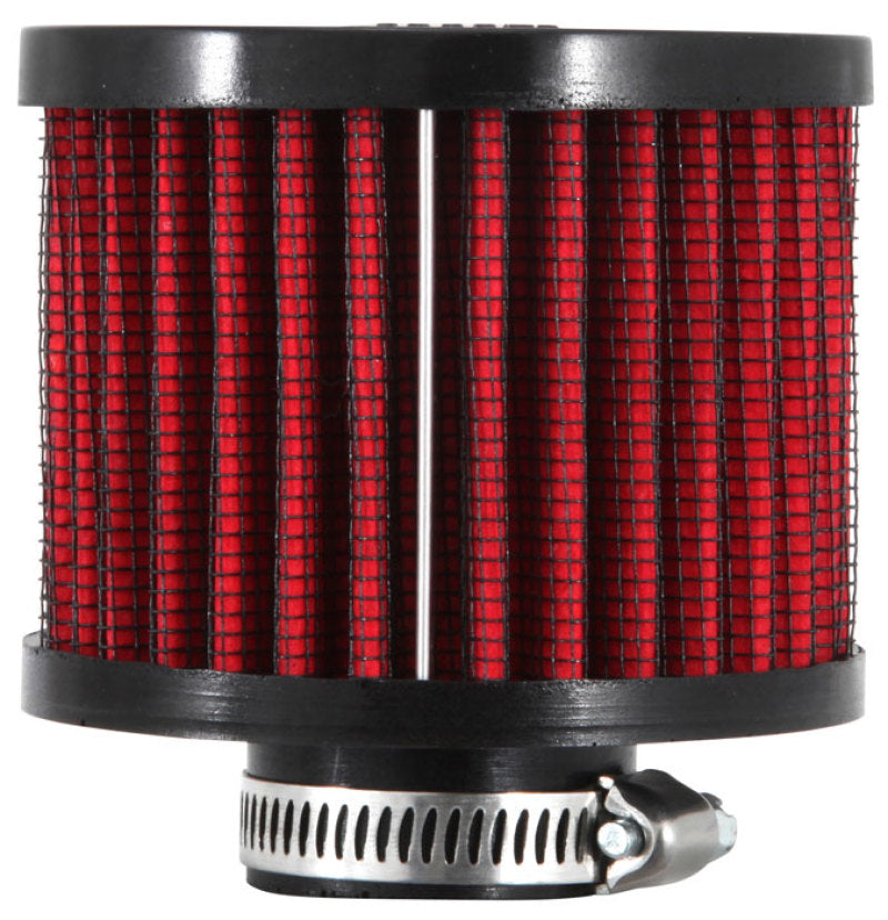K&N 1 inch ID 3 inch OD 2.375 inch H Rubber Base Crankcase Vent Filter K&N Engineering Air Filters - Universal Fit