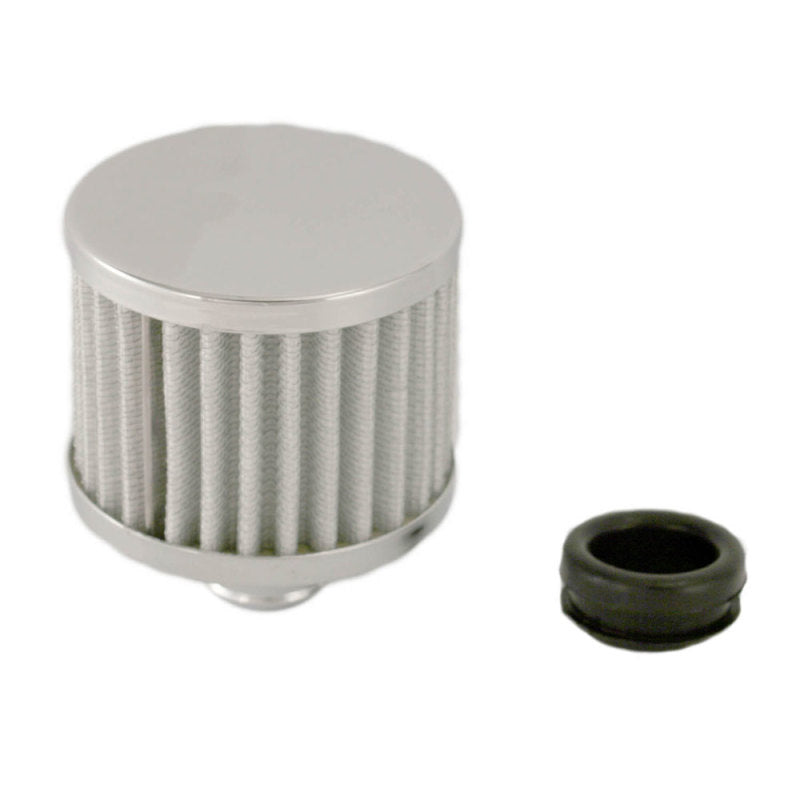 Spectre Push-In Breather Filter - White Spectre Engine Breather Filters