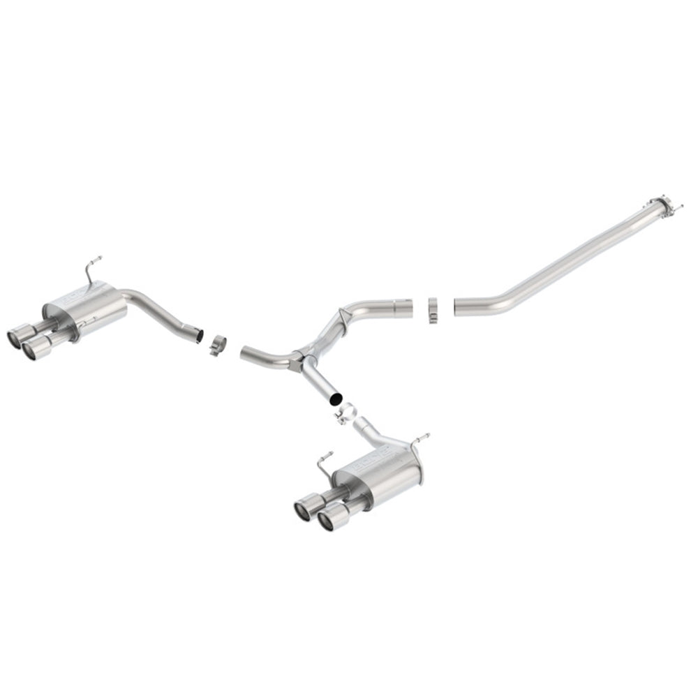 Borla 11-14 Subaru Impreza WRX/STI Sedan 4dr ATAK SS Catback Exhaust 140418