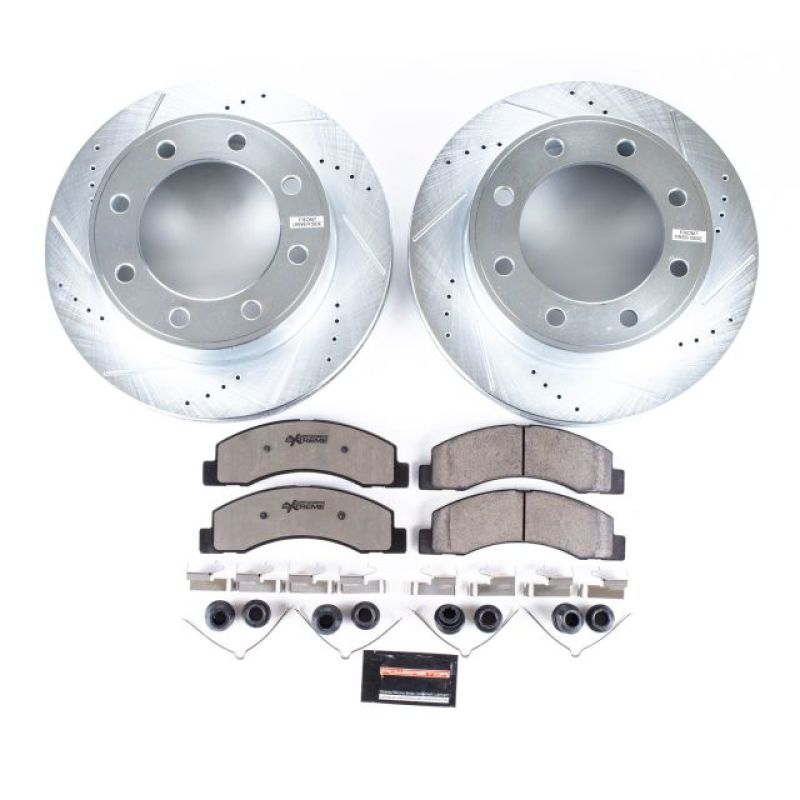 Power Stop 00-05 Ford Excursion Front Z36 Truck & Tow Brake Kit PowerStop Brake Kits - Performance D&S