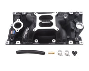 Edelbrock Performer RPM Air Gap Vortec Black Edelbrock Intake Manifolds