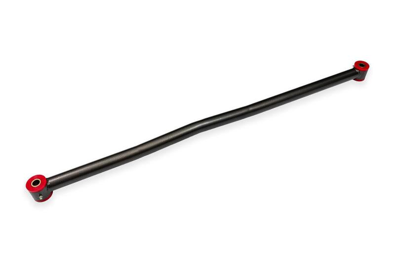 BMR 21+ Ford Bronco Non-Adj. DOM Steel Panhard Rod - Black Hammertone BMR Suspension Panhard Bars