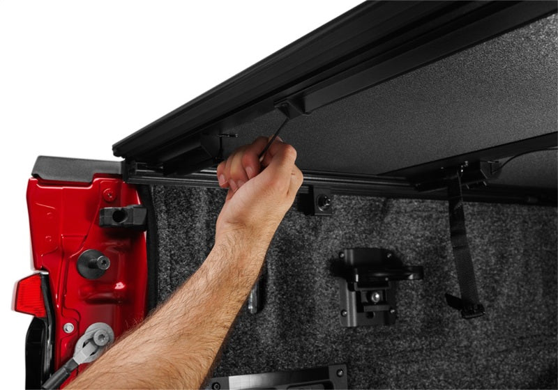 BAK 21-22 Ford F-150 (Incl. 2022 Lightning) BAKFlip MX4 5.7ft Bed Cover - Matte Finish BAK Tonneau Covers - Hard Fold