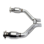 BBK 2015-16 Mustang V6 Short Mid H Pipe With Converters (To Be Used With 1642 Series Headers) BBK H Pipes