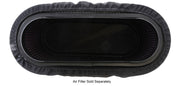 K&N Air Filter Wrap - Black - 4.313in Base ID x 4.75in Top ID x 6.75in H K&N Engineering Air Intake Components