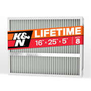 K&N HVAC Filter 16 X 25 X 5 Merv 8 K&N Engineering HVAC Filters