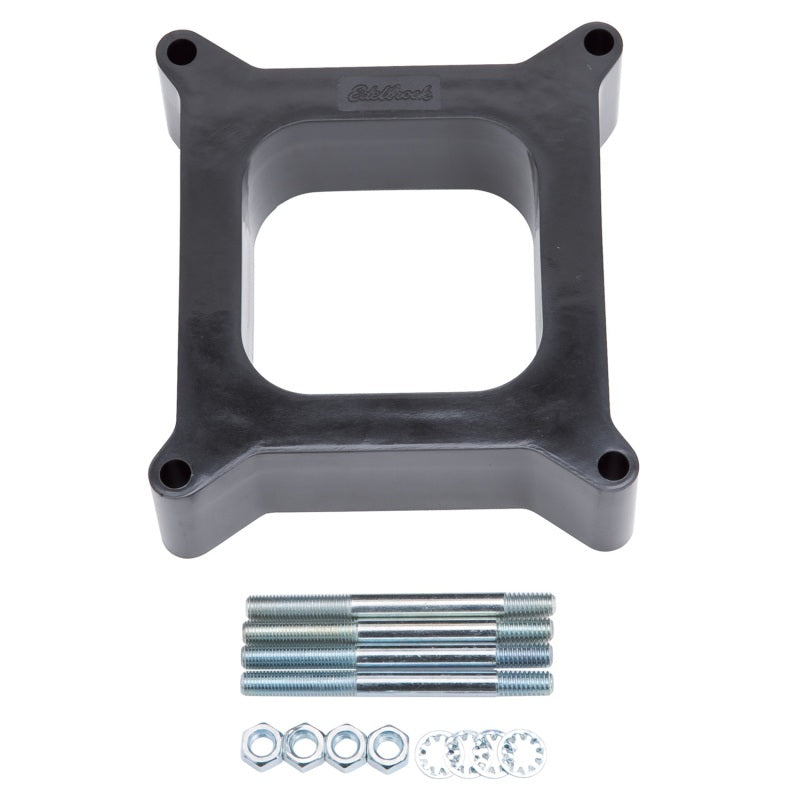 Edelbrock Carb Spacer 2-Inch 1-Hole Edelbrock Carburetor Rebuild Components