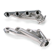 BBK 79-93 Mustang 5.0 Shorty Unequal Length Exhaust Headers - 1-5/8 Silver Ceramic BBK Headers & Manifolds