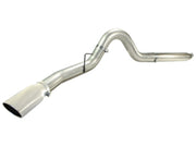 aFe MACHForce XP 5in DPF-Back Stainless Steel Exh Sys, polished tip,Ford Diesel Trucks 08-10 V8-6.4L aFe DPF Back