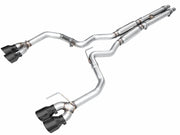 AWE 2024 Ford Mustang GT Fastback S650 RWD Track Edition Cat-Back Exhaust w/ Quad Diamond Black Tips AWE Tuning Catback