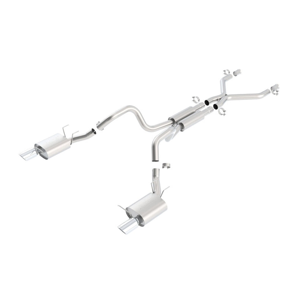 Borla 11-12 Ford Mustang GT/Shelby GT500 5.0L/5.45L 8cyl SS Catback Exhaust + inXin Pipe 140389