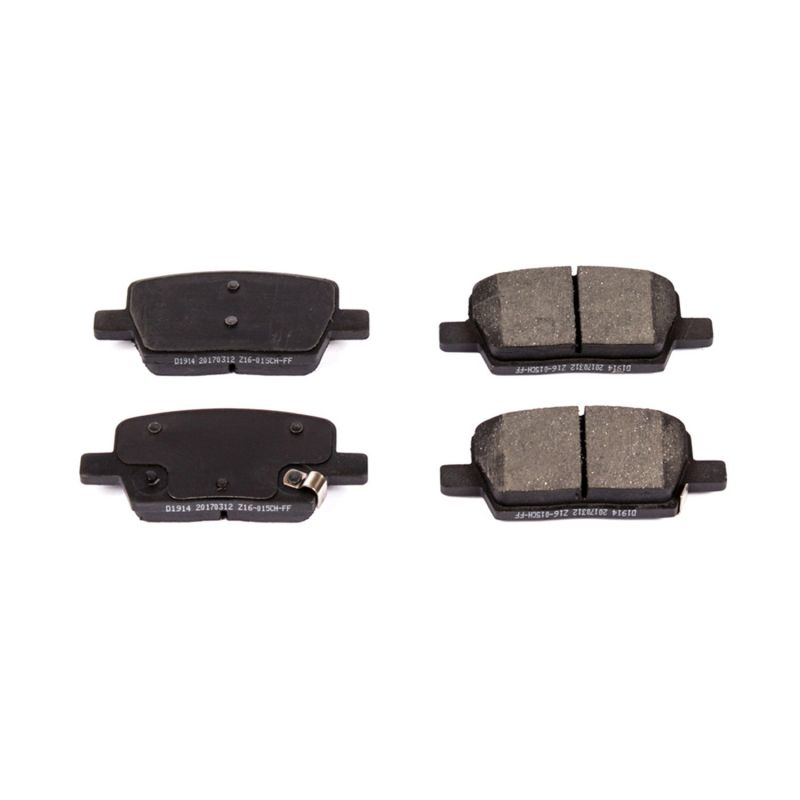 Power Stop 18-19 Buick Enclave Rear Z16 Evolution Ceramic Brake Pads PowerStop Brake Pads - OE
