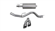 Corsa 15-20 Ford F-150 3.5L Eco (Super Crew Cab) Polished Sport Single Side Dual 4in Tips CB Exh CORSA Performance Catback