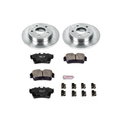 Power Stop 94-04 Ford Mustang Rear Autospecialty Brake Kit PowerStop Brake Kits - OE