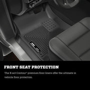 Husky Liners 20-22 Tesla Y X-ACT 2nd Seat Floor Liner - Blk Husky Liners Floor Mats - Rubber