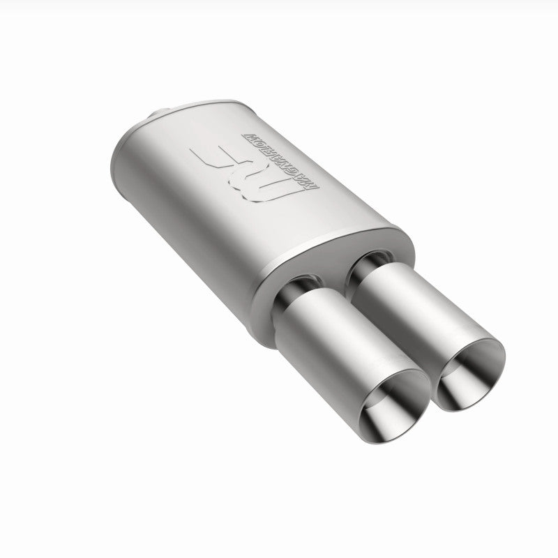 MagnaFlow Muffler W/Tip Mag SS 14X5X8 2.25/3. Magnaflow Muffler