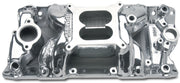 Edelbrock Polished S/B Chevy RPM Air-Gap Manifold Edelbrock Intake Manifolds