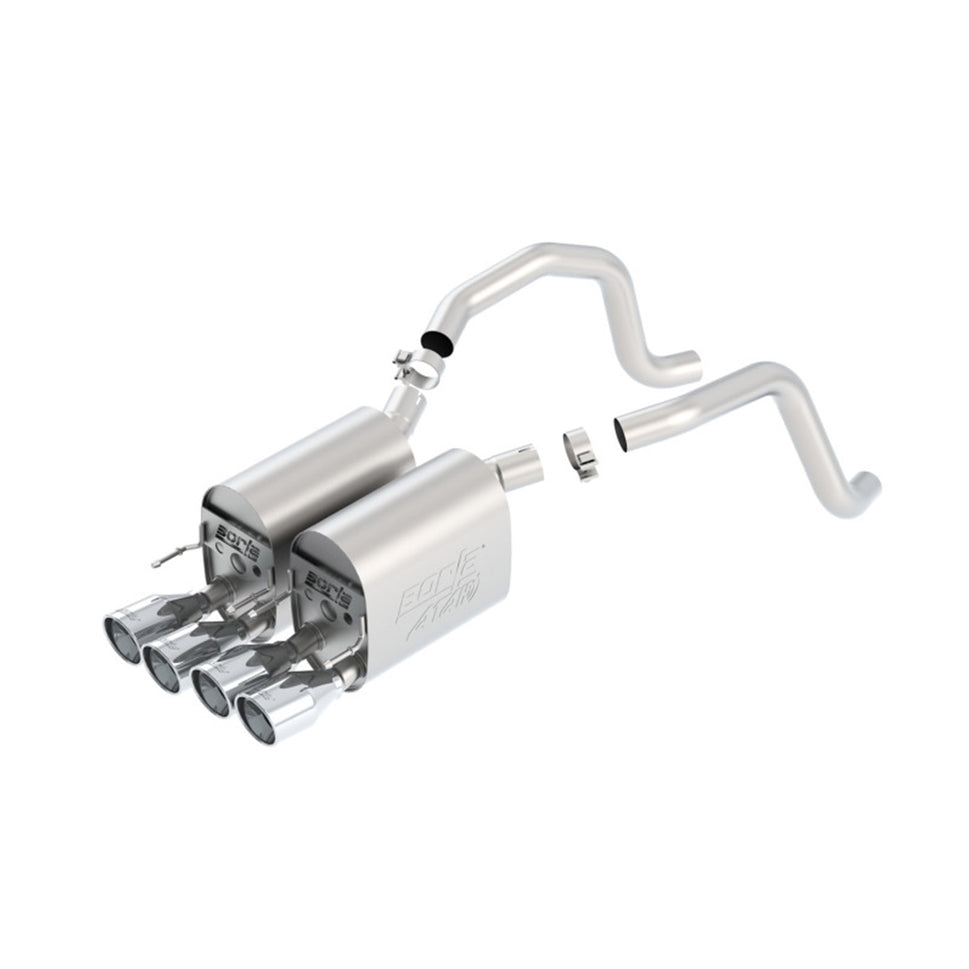 Borla 05-08 Chevrolet Corvette Coupe/Conv 6.0L/6.2L 8cyl Aggressive ATAK Exhaust (rear section only) 11816